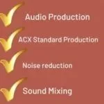 I will acx standard level audiobook production
